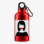 Металлическая бутылка 400 мл UV-DTF