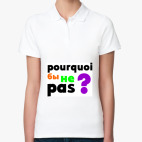 Женская рубашка поло