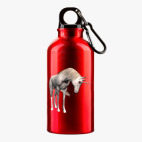 Металлическая бутылка 400 мл UV-DTF