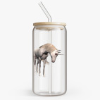 Банка с бамбуковой крышкой