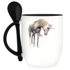 Кружка с ложкой