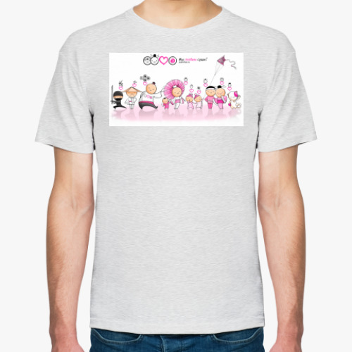 Футболка с принтом суши