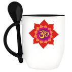 Кружка с ложкой