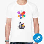 Мужская спортивная футболка