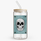 Банка с бамбуковой крышкой