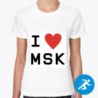 Женская спортивная футболка