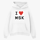 Толстовка худи оверсайз