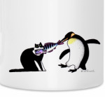 Кот и пингвин