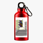 Металлическая бутылка 400 мл UV-DTF