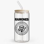 Банка с бамбуковой крышкой