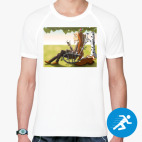 Мужская спортивная футболка