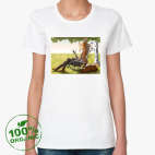 Женская футболка органик