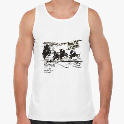 Майка с принтом Мотокросс