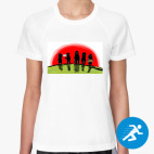 Женская спортивная футболка