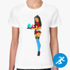 Женская спортивная футболка