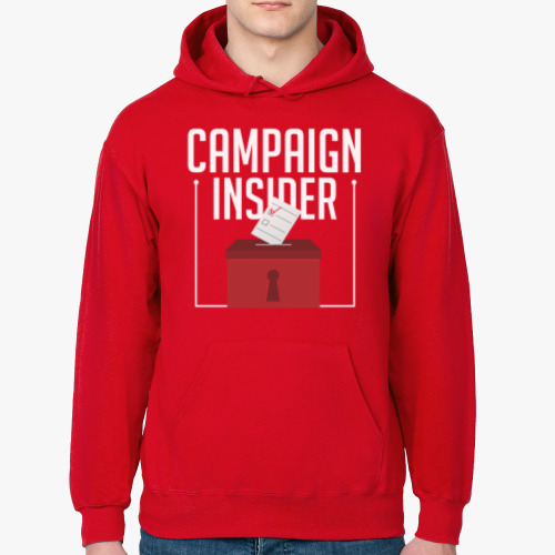 Толстовка худи с принтом Campaign Insider #1