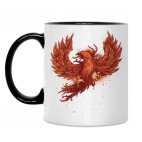 Кружка двухцветная