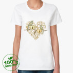 Женская футболка органик