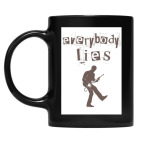 Кружка цветная UV-DTF