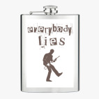 Фляжка стальная