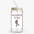 Банка с бамбуковой крышкой