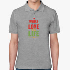 Мужская рубашка поло