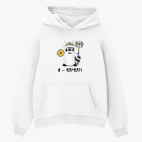 Толстовка худи оверсайз