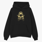 Толстовка худи оверсайз