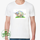 Мужская футболка органик