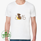 Мужская футболка органик