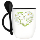 Кружка с ложкой