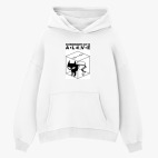 Толстовка худи оверсайз