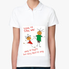 Женская рубашка поло