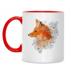 Акварельная лиса