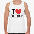 Майка Tank Top я Люблю спать