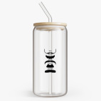 Банка с бамбуковой крышкой