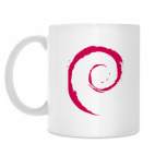 Классическая кружка Debian Ubuntu