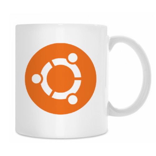 Кружка с принтом Debian Ubuntu