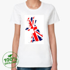 Женская футболка органик