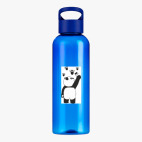 Прозрачная спортивная бутылка