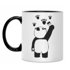 Кружка двухцветная