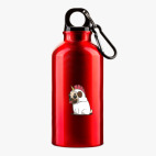 Металлическая бутылка 400 мл UV-DTF