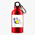 Металлическая бутылка 400 мл UV-DTF