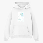 Толстовка худи оверсайз