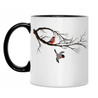 Кружка двухцветная