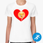 Женская спортивная футболка