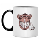 Кружка двухцветная