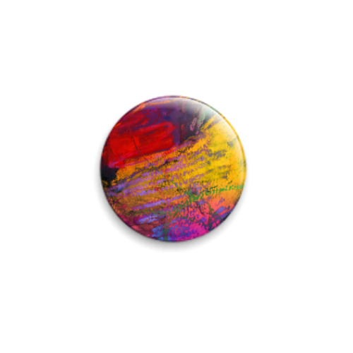 Значок 25мм с принтом Граффити