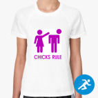 Женская спортивная футболка