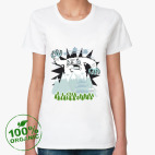 Женская футболка органик